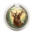 S2841 Vintage Reindeer Christmas Graphique Porte-Bague et Pop Up Grip doigt Socket Support
