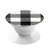 S2842 Black and White Buffalo Check Pattern Graphique Porte-Bague et Pop Up Grip doigt Socket Support