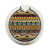 S2860 Aztec Boho Hippie Pattern Graphique Porte-Bague et Pop Up Grip doigt Socket Support