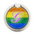 S2899 Rainbow LGBT Gay Pride Flag Graphique Porte-Bague et Pop Up Grip doigt Socket Support