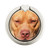 S2903 American Pitbull Dog Graphique Porte-Bague et Pop Up Grip doigt Socket Support