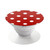S2951 Red Polka Dots Graphique Porte-Bague et Pop Up Grip doigt Socket Support
