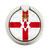 S2972 Northern Ireland Football Euro 2016 Graphique Porte-Bague et Pop Up Grip doigt Socket Support