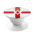 S2972 Northern Ireland Football Euro 2016 Graphique Porte-Bague et Pop Up Grip doigt Socket Support