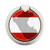 S3018 Peru Flag Graphique Porte-Bague et Pop Up Grip doigt Socket Support
