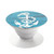 S3053 Marine Anchor Blue Graphique Porte-Bague et Pop Up Grip doigt Socket Support
