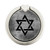 S3107 Judaism Star of David Symbol Graphique Porte-Bague et Pop Up Grip doigt Socket Support