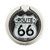 S3207 Route 66 Sign Graphique Porte-Bague et Pop Up Grip doigt Socket Support