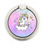 S3256 Cute Unicorn Cartoon Graphique Porte-Bague et Pop Up Grip doigt Socket Support