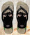 FA0358 Cute Cartoon Unsleep Black Sheep Tongs Sandales Slipper été Plage Flip Flops Unisex