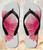 FA0438 Vintage Pink Gerbera Daisy Tongs Sandales Slipper été Plage Flip Flops Unisex