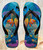 FA0494 Underwater World Cartoon Tongs Sandales Slipper été Plage Flip Flops Unisex