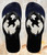 FA0522 Flying Elephant Full Moon Night Tongs Sandales Slipper été Plage Flip Flops Unisex