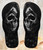 FA0524 Death Skull Grim Reaper Tongs Sandales Slipper été Plage Flip Flops Unisex