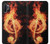 S0493 Music Note Burn Etui Coque Housse pour Samsung Galaxy Note 10 Plus