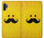 S1145 Yellow Mustache Sun Etui Coque Housse pour Samsung Galaxy Note 10 Plus
