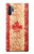 S1603 Canada Flag Old Vintage Etui Coque Housse pour Samsung Galaxy Note 10 Plus
