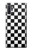 S1611 Checkerboard Chess Board Etui Coque Housse pour Samsung Galaxy Note 10 Plus