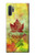 S2523 Canada Autumn Maple Leaf Etui Coque Housse pour Samsung Galaxy Note 10 Plus