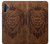 S2529 Leo Zodiac Tattoo Brown Graphic Print Etui Coque Housse pour Samsung Galaxy Note 10 Plus