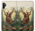 S2841 Vintage Reindeer Christmas Etui Coque Housse pour Samsung Galaxy Note 10 Plus