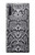 S2855 White Rattle Snake Skin Graphic Printed Etui Coque Housse pour Samsung Galaxy Note 10 Plus
