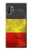 S2965 Belgium Football Soccer Euro 2016 Etui Coque Housse pour Samsung Galaxy Note 10 Plus