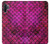 S3051 Pink Mermaid Fish Scale Etui Coque Housse pour Samsung Galaxy Note 10 Plus