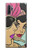 S3171 Girls Pop Art Etui Coque Housse pour Samsung Galaxy Note 10 Plus
