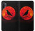 S3328 Crow Red Moon Etui Coque Housse pour Samsung Galaxy Note 10 Plus