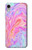 S3444 Digital Art Colorful Liquid Etui Coque Housse pour iPhone XR