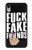 S3598 Middle Finger Fuck Fake Friend Etui Coque Housse pour iPhone XR