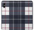 S3452 Plaid Fabric Pattern Etui Coque Housse pour iPhone X, iPhone XS