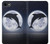 S3510 Dolphin Moon Night Etui Coque Housse pour iPhone 7, iPhone 8