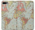 S3418 Vintage World Map Etui Coque Housse pour iPhone 7 Plus, iPhone 8 Plus