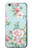 S3494 Vintage Rose Polka Dot Etui Coque Housse pour iPhone 6 6S