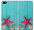 S3428 Aqua Wood Starfish Shell Etui Coque Housse pour iPhone 5 5S SE