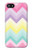 S3514 Rainbow Zigzag Etui Coque Housse pour iPhone 5 5S SE