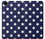 S3533 Blue Polka Dot Etui Coque Housse pour iPhone 5 5S SE