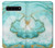 S3399 Green Marble Graphic Print Etui Coque Housse pour Samsung Galaxy S10 5G