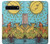 S3435 Tarot Card Moon Etui Coque Housse pour Samsung Galaxy S10 5G
