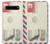 S3551 Vintage Airmail Envelope Art Etui Coque Housse pour Samsung Galaxy S10 5G