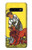 S3458 Strength Tarot Card Etui Coque Housse pour Samsung Galaxy S10