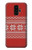 S3384 Winter Seamless Knitting Pattern Etui Coque Housse pour Samsung Galaxy S9 Plus