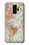 S3418 Vintage World Map Etui Coque Housse pour Samsung Galaxy S9 Plus