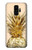 S3490 Gold Pineapple Etui Coque Housse pour Samsung Galaxy S9 Plus