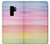 S3507 Colorful Rainbow Pastel Etui Coque Housse pour Samsung Galaxy S9 Plus