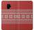S3384 Winter Seamless Knitting Pattern Etui Coque Housse pour Samsung Galaxy S9