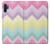 S3514 Rainbow Zigzag Etui Coque Housse pour Samsung Galaxy Note 10 Plus