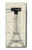 S3474 Eiffel Architectural Drawing Etui Coque Housse pour Note 9 Samsung Galaxy Note9